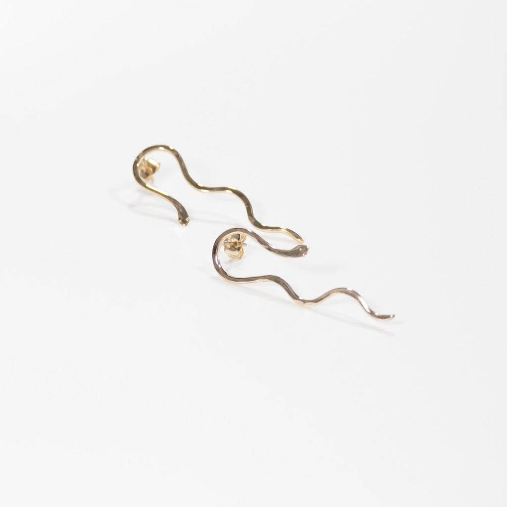 Gaia Serpent Earrings