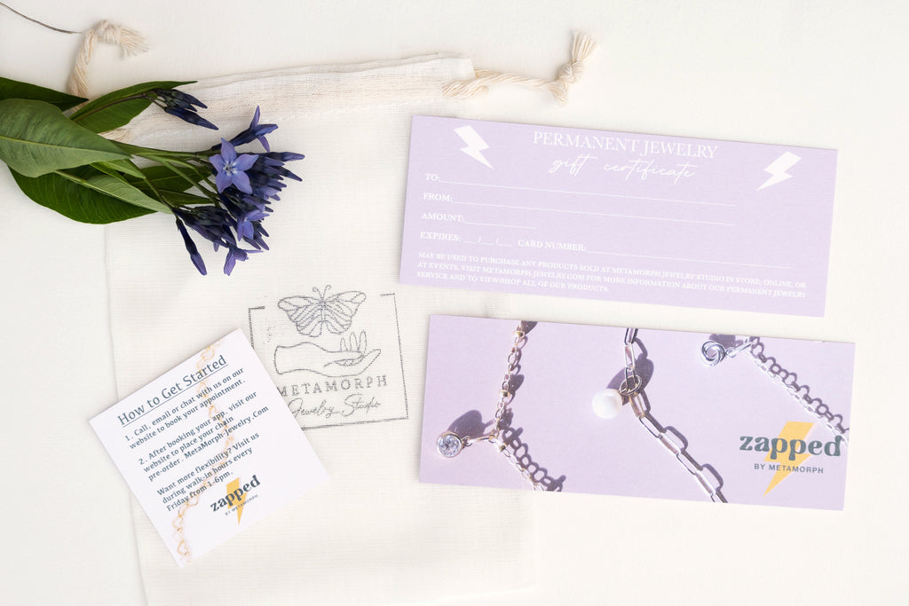 Permanent Jewelry Gift Certificate