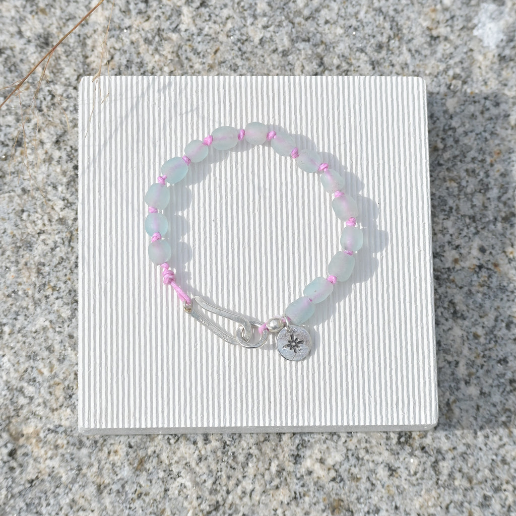 Stella Marine Glass Bracelet | MetaMorph Jewelry Studio
