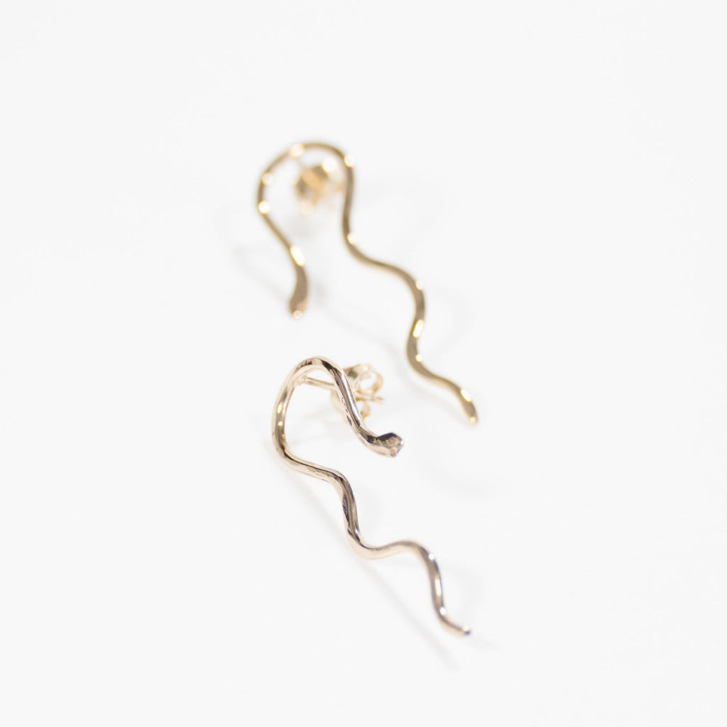 Gaia Serpent Earrings