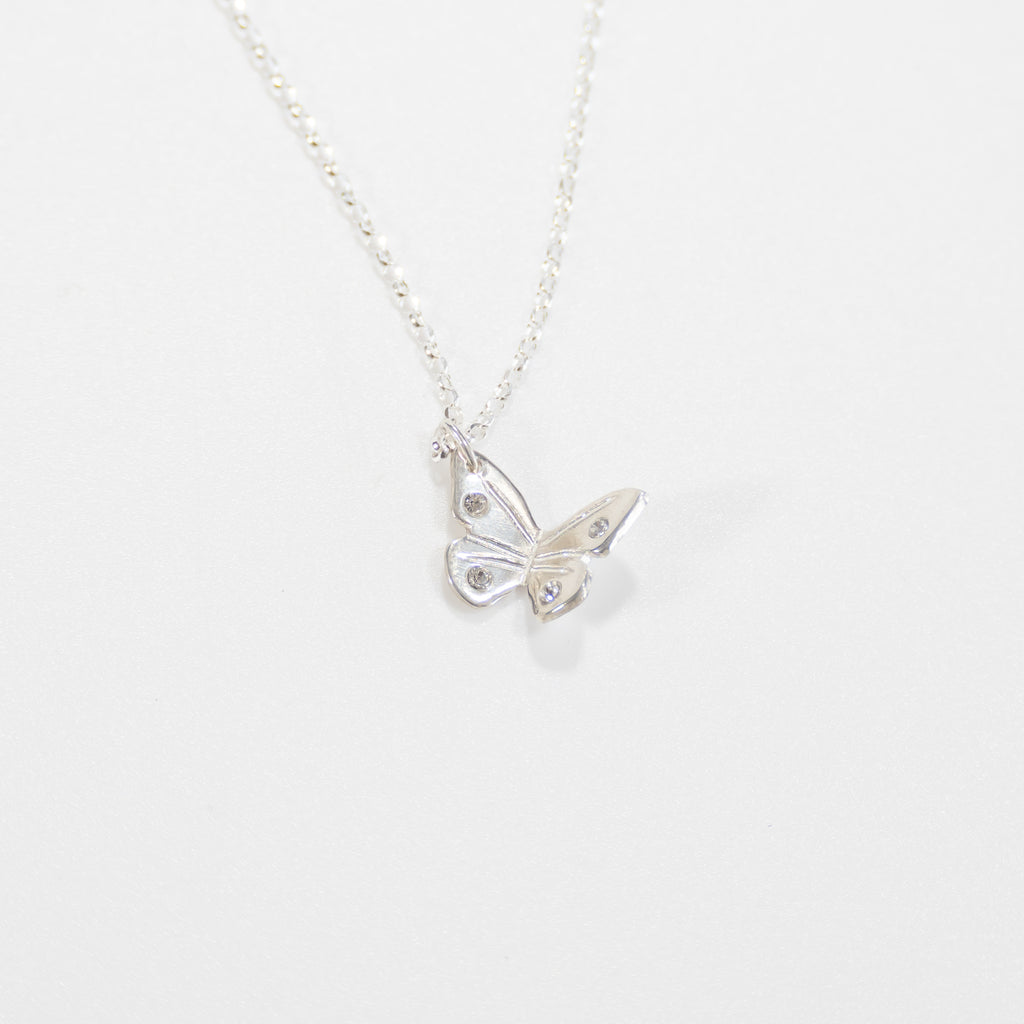 Fiona Butterfly Charm Necklace